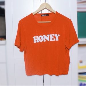 honey crop top